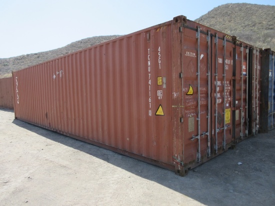40' High Cube Shipping Container,