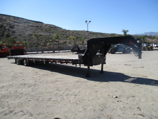 2021 Maxey T/A Goose Neck Equipment Trailer,