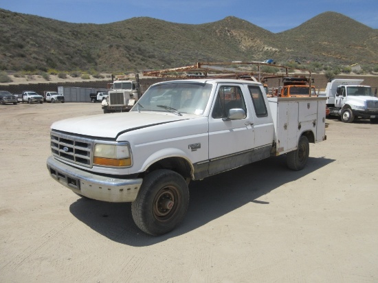 1993 Ford F250 XLT Utility Truck,