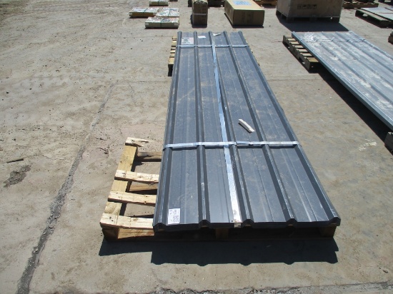 New Unused 3' x 12' Metal Roof Panels,