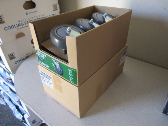 Lot Of New Unused Everbilt Swivel Casters W/Brake,