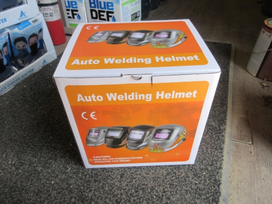 Lot Of New Unused Auto Darkening Welding Helmet