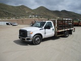 2013 Ford F350 XL SD Flatbed/Stakebed Truck,