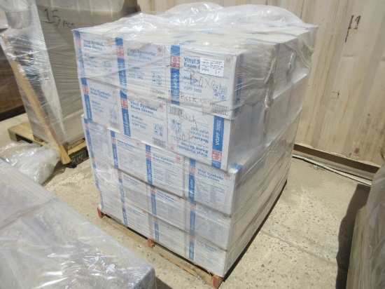 Lot Of Vinyl Synthetic Exam Gloves,