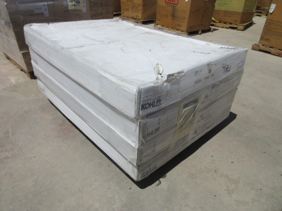 Lot Of Kohler 60" x 42" Acrylic Shower Bases,