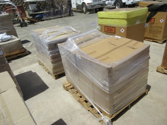 (2) Pallets Of Lumaware Clear Sneeze Guards,