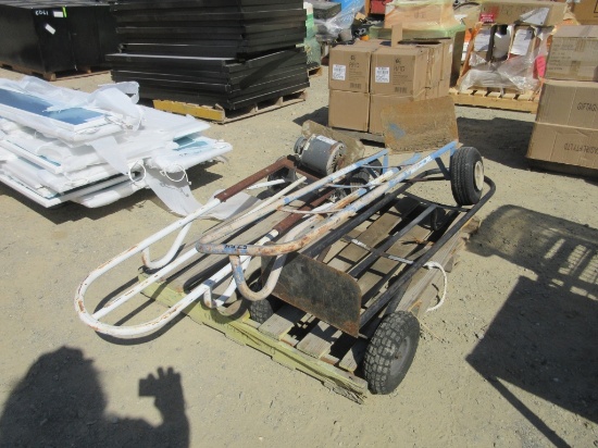 Lot Of (3) 2-Wheel Dollies,