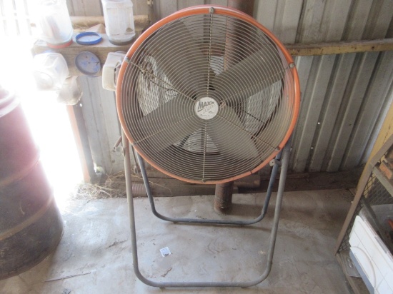 Lot Of Max Air High Velocity Shop Fan On Stand