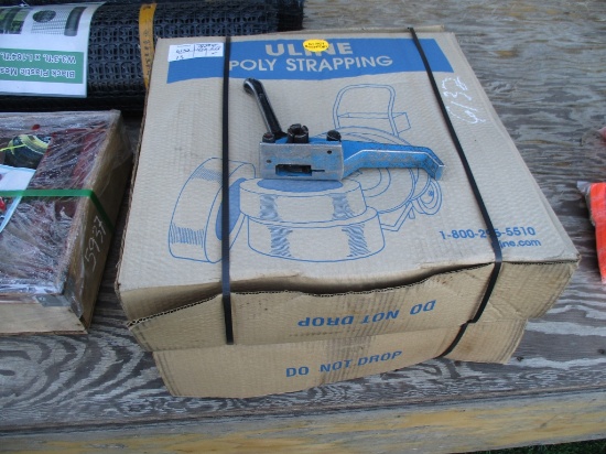 (2) Boxes 1/2" x .015" x 9,000' Poly Strapping,
