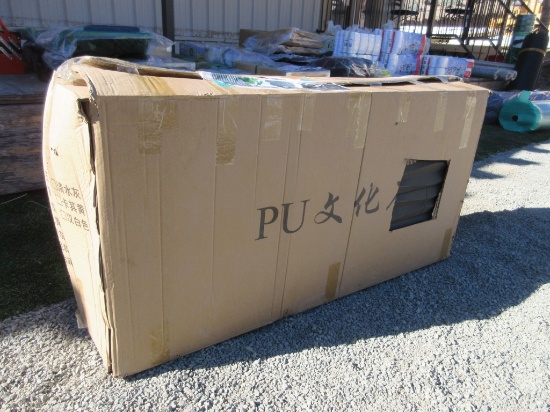 New Unused 23.6" x 47.2" PU Cultured Stone Panels,