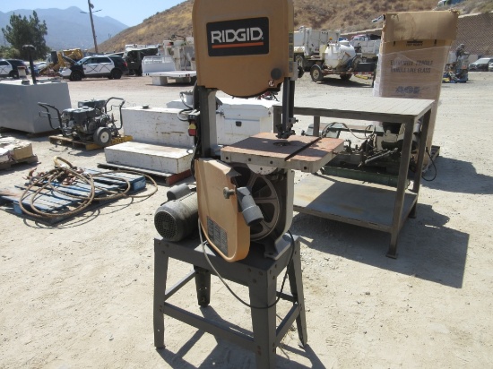 Lot Of Ridgid 120-Volt Band Saw,