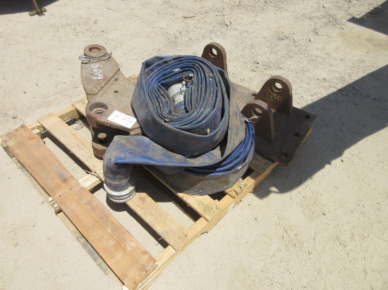 (2) Rolls Of Fire Hose, Excavator Q/C,