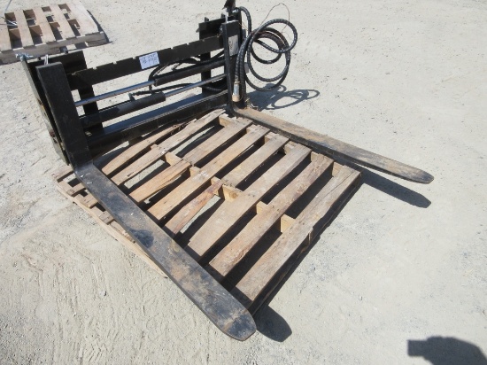 2024 ATG SA-2D Skid Steer Fork Attachment,
