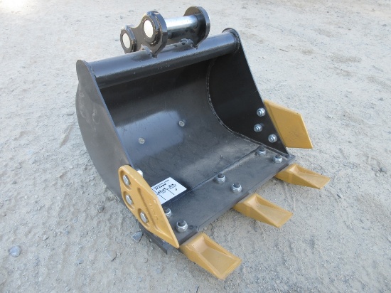 New Unused 2026 16" Mini-Excavator Tooth Bucket