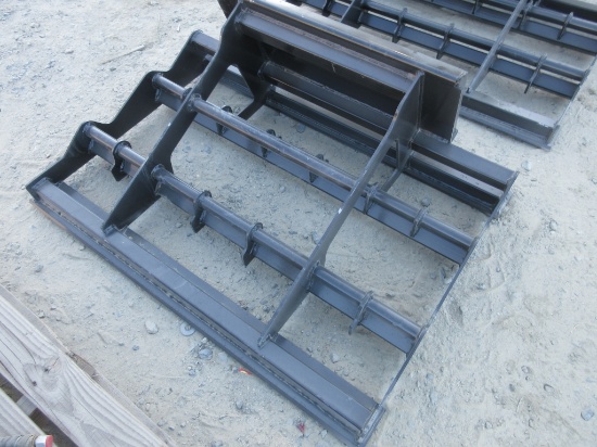 New Unused Mini-Skid Steer Land Leveler Attachment