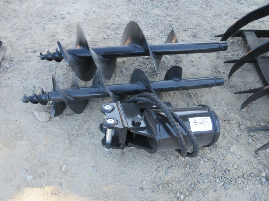 New Unused Mini-Excavator Auger Attachment,
