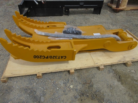 New Unused Excavator Hydraulic Thumb Attachment