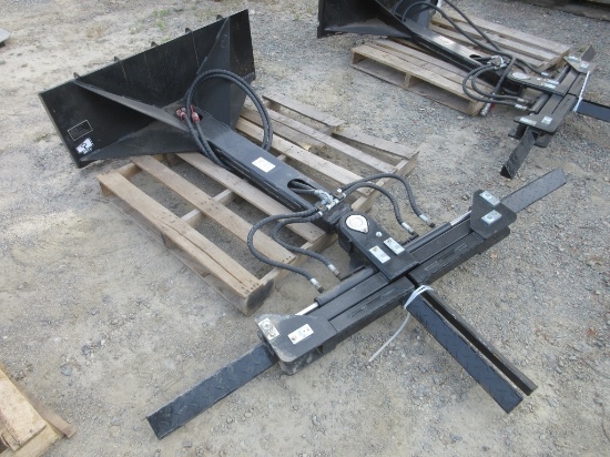 GIYI STL75 Skid Steer Tire Lifter Attachment,
