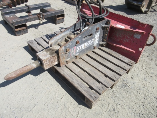 Striker TNB-4M Hydraulic Skid Steer Breaker,