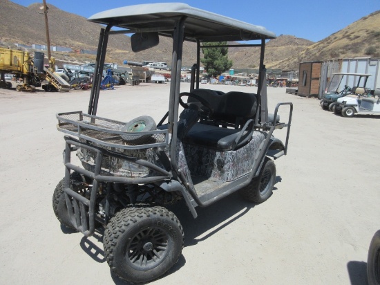 Custom Shuttle Golf Cart,