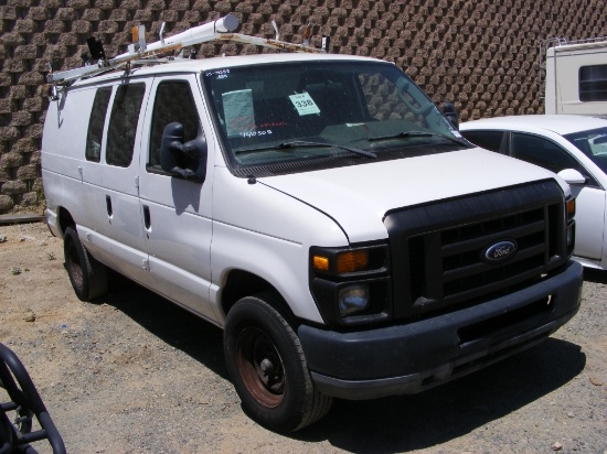2010 Ford E250 SD Cargo Van,