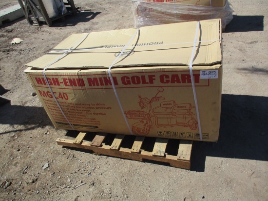 2026 MGC40 Mini-3-Wheel Golf Cart,