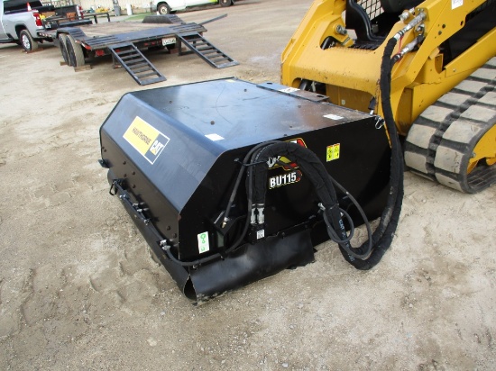 Caterpillar BU115 Hydraulic Sweeper Attachment,