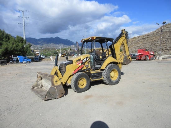 2013 Caterpillar 420F Loader Backhoe,