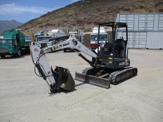 2020 Bobcat E35i Mini-Hydraulic Excavator,