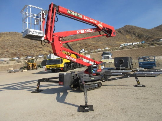 2020 Platform Basket PB2210 Tracked Boom Lift,