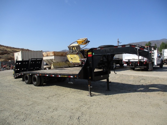 2020 Big Tex 22GN-20BK 5MR T/A Equipment Trailer,