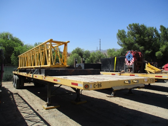 1978 Trail Mobile T/A Flatbed Trailer,
