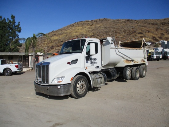 2016 Peterbilt 579 Super-10 Dump Truck,