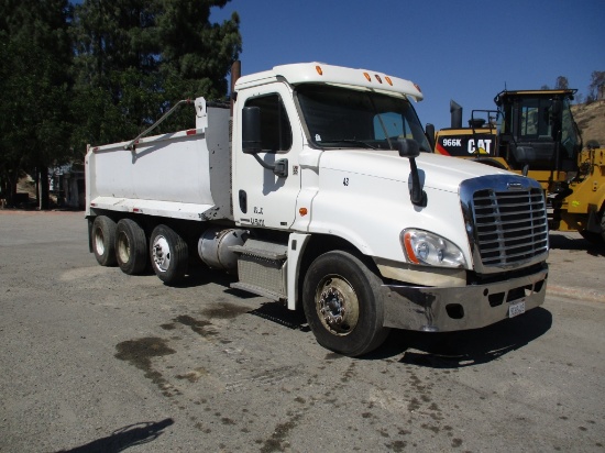 2012 Freightliner Cascadia Super-10 Dump Truck,