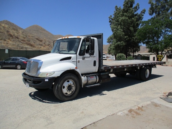 2010 International 4300 S/A Flatbed Truck,