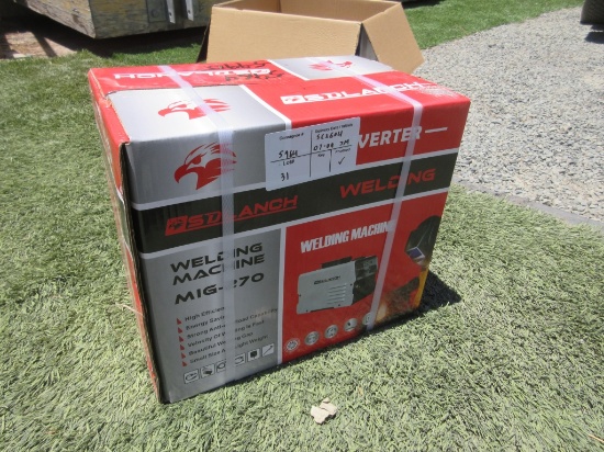 New Unused Sdlanch Mig-270 Welder