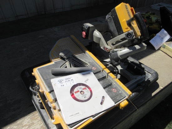 Dewalt D24000 10" HD Wet Tile Saw,