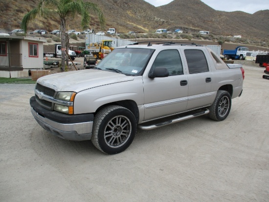 2006 Chevrolet Avalanche Crew-Cab Pickup Truck,