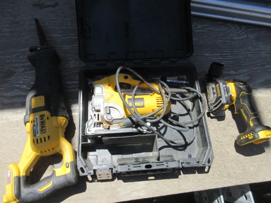 Lot Of Various Dewalt Tools,