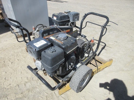 (2) Mi-T-M 3WB72 Gas Powered Pressure Washers,