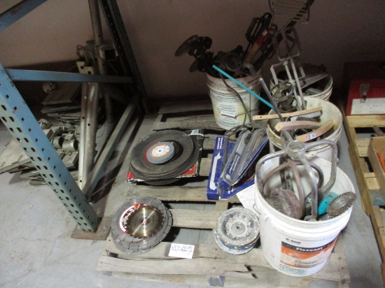 Lot Of Misc Items, Diamond Concrete Blades,