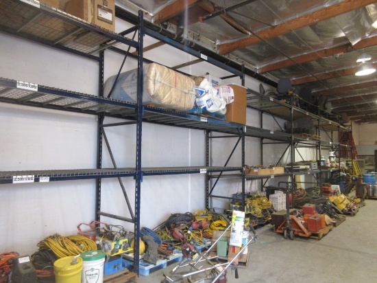 Approx 66' Pallet Warehouse Racking,