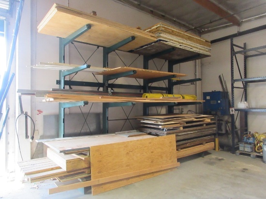 Lot Of Misc Plywood, 2 x 6 Wood, 2 x 4 Wood,