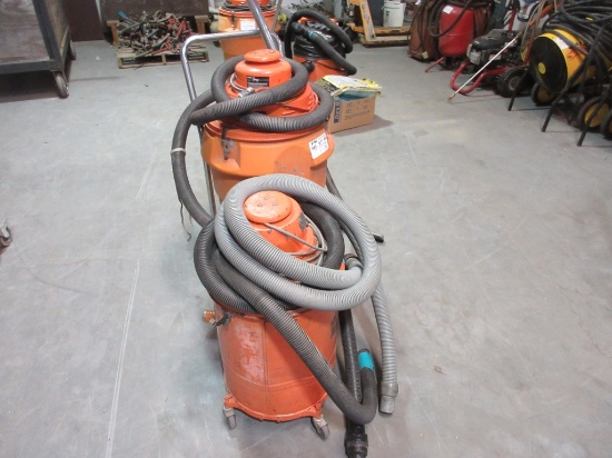 Lot Of (2) Heavy Duty Shop Vacuums