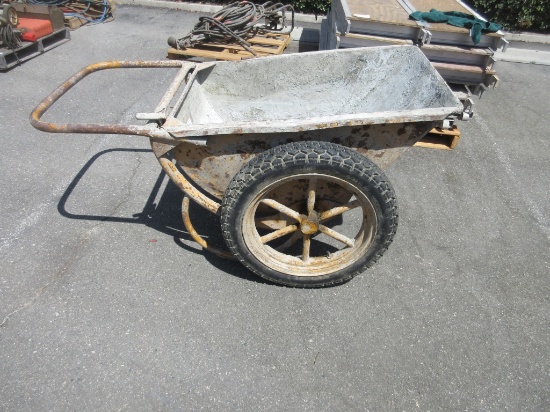 Lot Of Portable Concrete Wheel Barrel