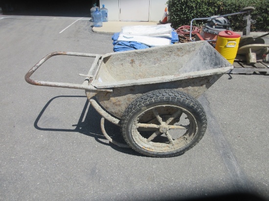 Lot Of Portable Concrete Wheel Barrel