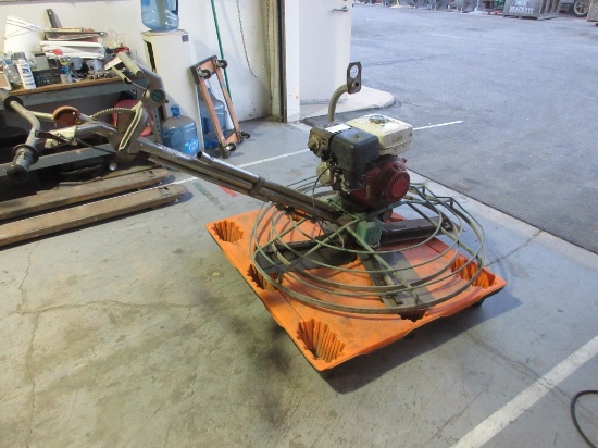 Whiteman 42" Walk Behind Concrete Power Trowel,