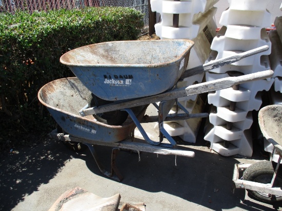 Lot Of (2) Wheel Barrels