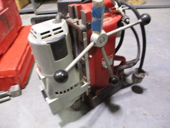 Lot Of Milwaukee Electromagnetic Drill Press,