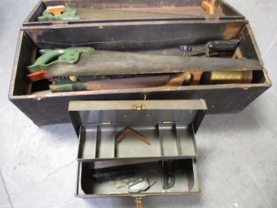Lot Of (2) Boxes Assorted Hand Saws